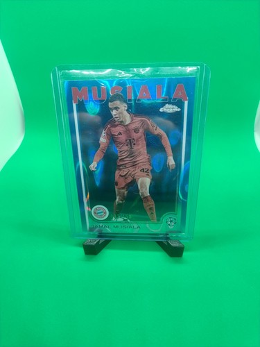 Jamal Musiala Chrome Blue Wave