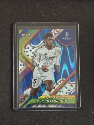 Jude Bellingham Finest Blue Wave Refractor