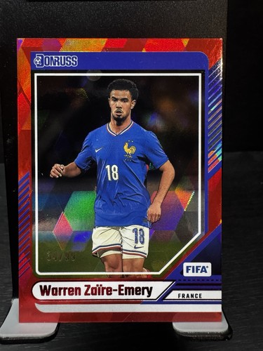 Warren Zaire-Emery Donruss Red Cubic