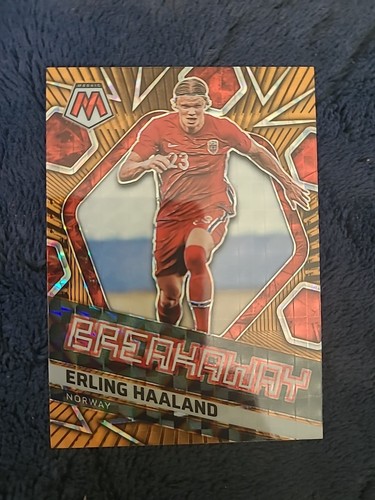 Erling Haaland Prizm Mosaic Orange