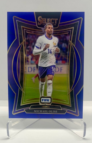 Michael Olise Select FIFA Blue Prizm