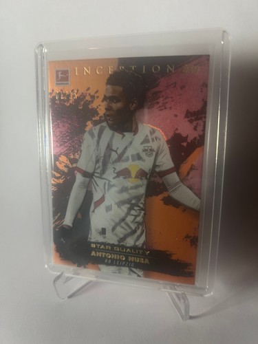 Antonio Nusa 2024 Topps Bundesliga Inception Orange Refractor /25