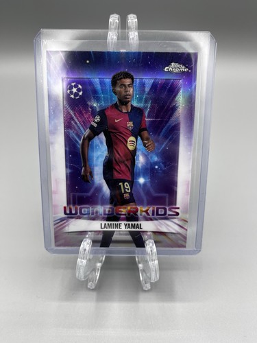 Lamine Yamal Chrome UEFA Champions League 