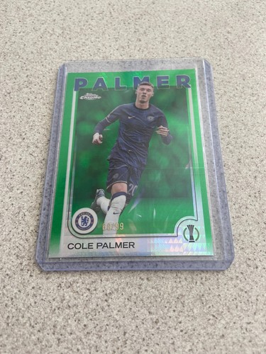 Cole Palmer 2024 Topps Chrome Green /99