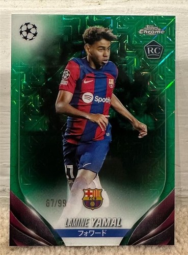 Lamine Yamal Chrome Green Mojo