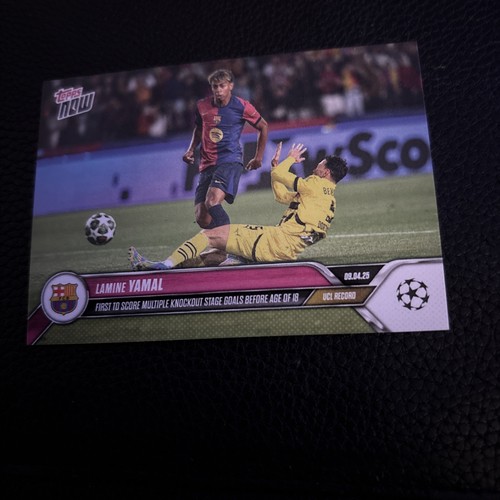 Lamine Yamal Topps Now 