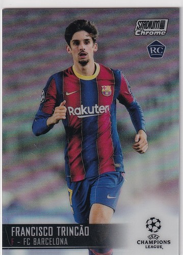 Francisco Trincao 2020 Topps Stadium Club Refractor