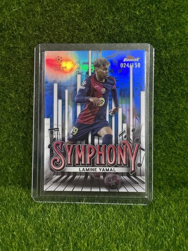 Lamine Yamal Chrome Blue Symphony