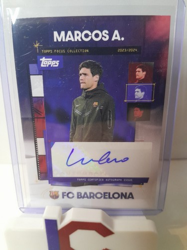 Marcos Alonso 2023 Topps FC Barcelona Focus