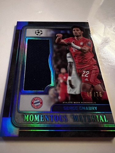 Serge Gnabry Topps Museum Collection /75