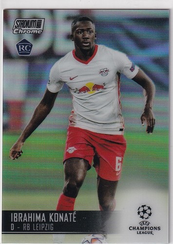 Ibrahima Konate 2020 Topps Stadium Club Refractor