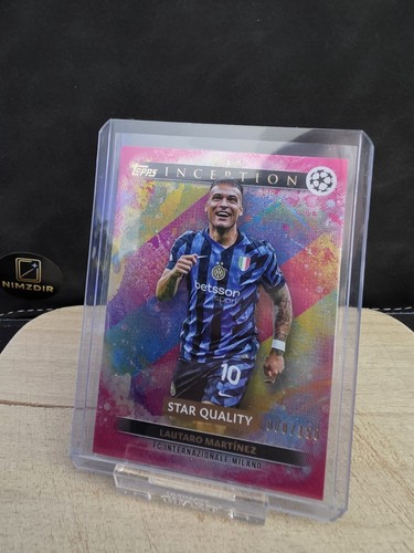 Lautaro Martinez 2024 Topps Inception Pink /150