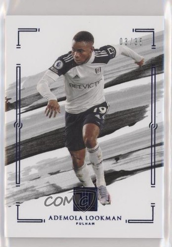 Ademola Lookman 2020 Panini Impeccable Sapphire /35