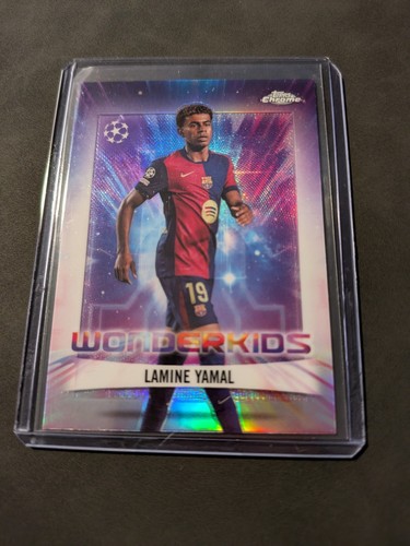 Lamine Yamal Chrome UEFA Club 
