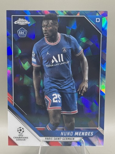 Nuno Mendes 2021 Topps Sapphire Chrome Sapphire