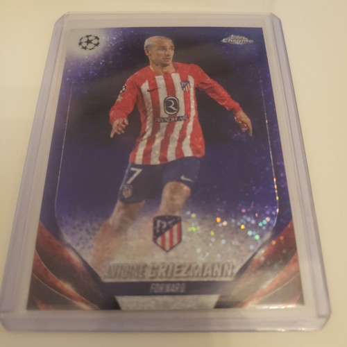 Antoine Griezmann 2023 Topps Chrome Violet Speckle /299
