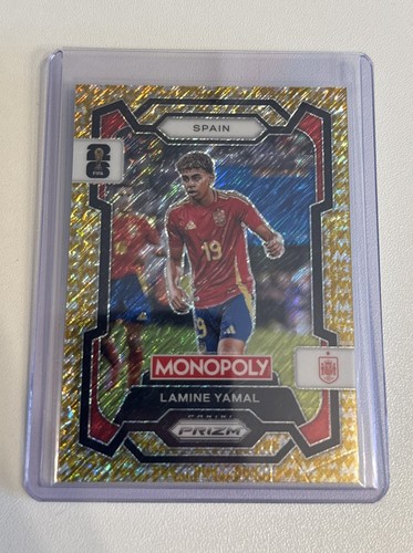 Lamine Yamal Prizm Gold Shimmer