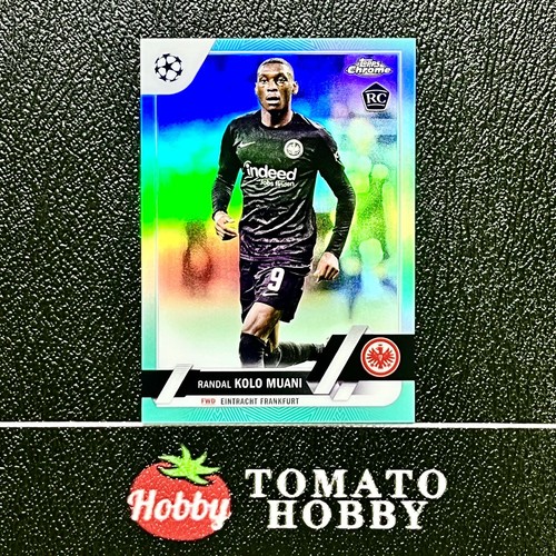 Randal Kolo Muani 2022 Topps Chrome Aqua Refractor /199