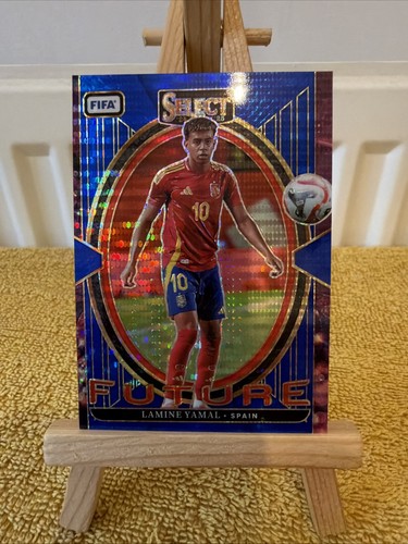 Lamine Yamal Select Blue Pulsar Prizm