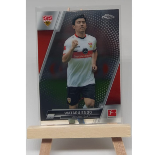 Wataru Endo 2021 Topps Chrome Bundesliga #89