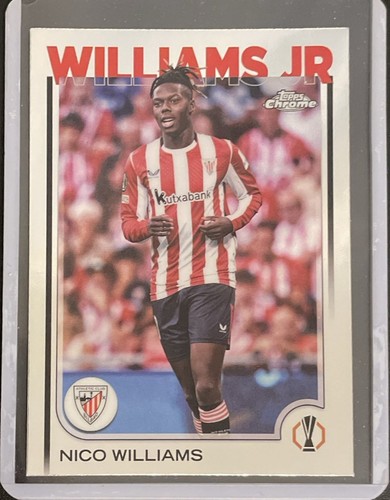Nico Williams 2024 Topps Chrome UCC #28