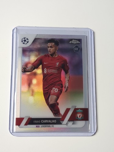 Fabio Carvalho 2022 Topps Chrome UCC Refractor