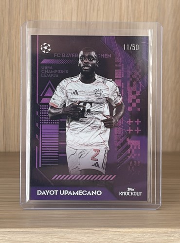 Dayot Upamecano 2025 Topps UCC Knockout /50