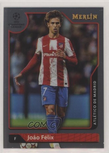 Joao Felix 2021 Topps Merlin Collection Chrome UCL #14