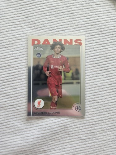 Jayden Danns 2024 Topps Chrome UCC #193