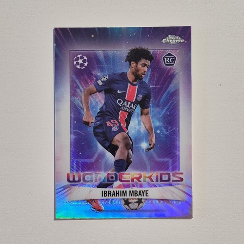 Ibrahim Mbaye 2025 Topps Chrome