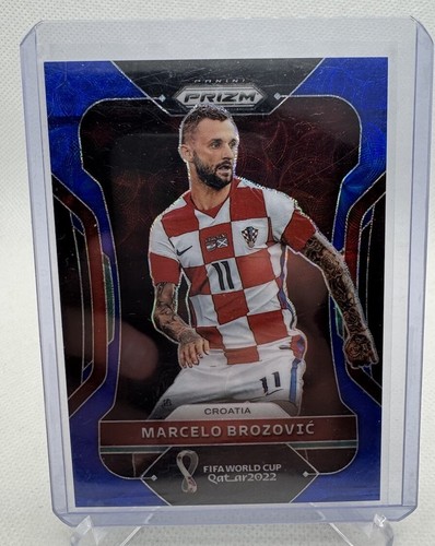 Marcelo Brozovic 2022 Panini Prizm World Cup Blue /135