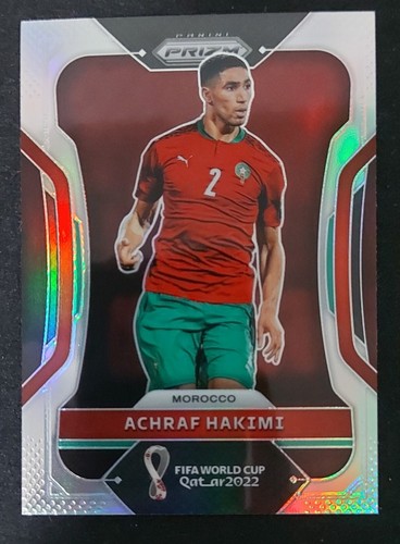 Achraf Hakimi 2022 Panini Prizm FIFA World Cup Qatar 2022 Silver #236