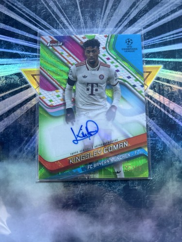 Kingsley Coman 2024 Topps Finest UCL /99