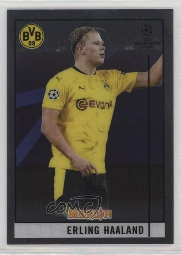 Erling Haaland 2020 Topps Merlin Chrome UCL #65
