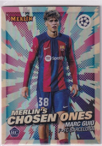 Marc Guiu 2024 Topps Merlin Chrome #MC-6