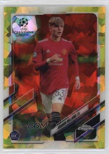 Brandon Williams 2020 Topps Chrome UCL Sapphire Yellow 64/99