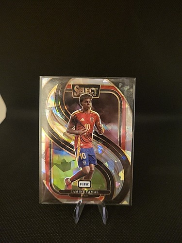 Lamine Yamal Select Prizm Cracked Ice