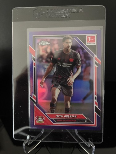 Quansah 2021 Topps Bundesliga Chrome Purple /75