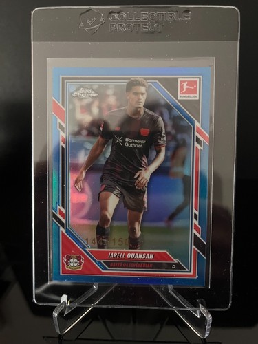 Quansah 2022 Topps Bundesliga Chrome Blue /150