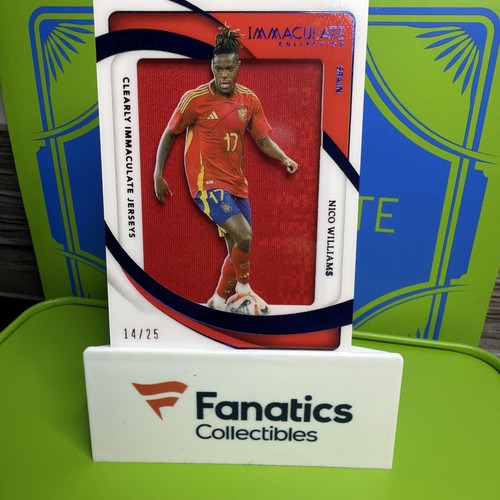 Nico Williams 2024 Panini Immaculate Collection /25