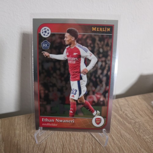 Ethan Nwaneri 2024 Topps Merlin UCC Refractor