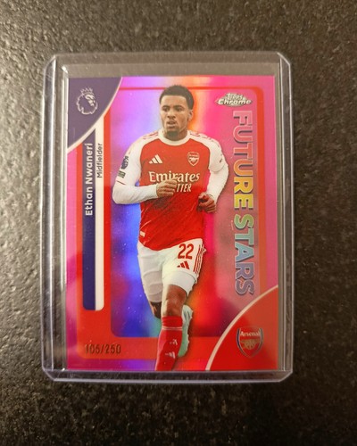 Ethan Nwaneri 2025 Topps Chrome Premier League /250