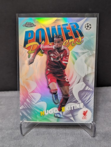Hugo Ekitike Topps UCC Chrome /26