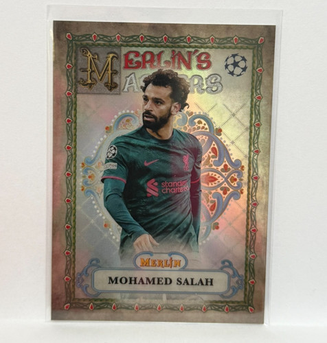 Mohamed Salah 2023 Topps Merlin Chrome UEFA #MM-7