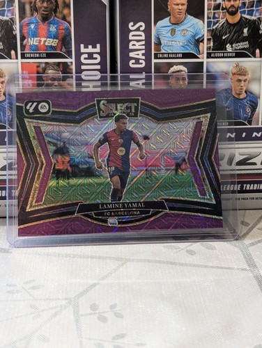 Lamine Yamal Select Purple Mojo Prizm