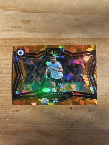 Cody Gakpo 2024 Panini Select Premier League Orange Ice 242/155