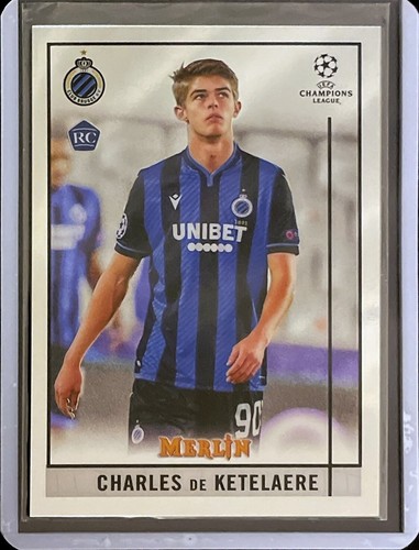 Charles de Ketelaere 2021 Panini Merlin Chrome #3