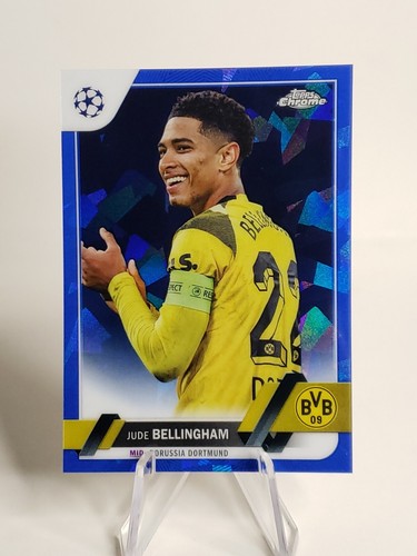 Jude Bellingham 2023 Topps Chrome UEFA Sapphire