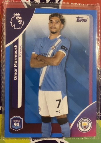 Omar Marmoush 2025 Topps Premier League 25/26 Blue #194