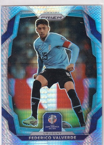 Federico Valverde 2024 Panini Prizm CONMEBOL Copa America Hyper Prizm #97